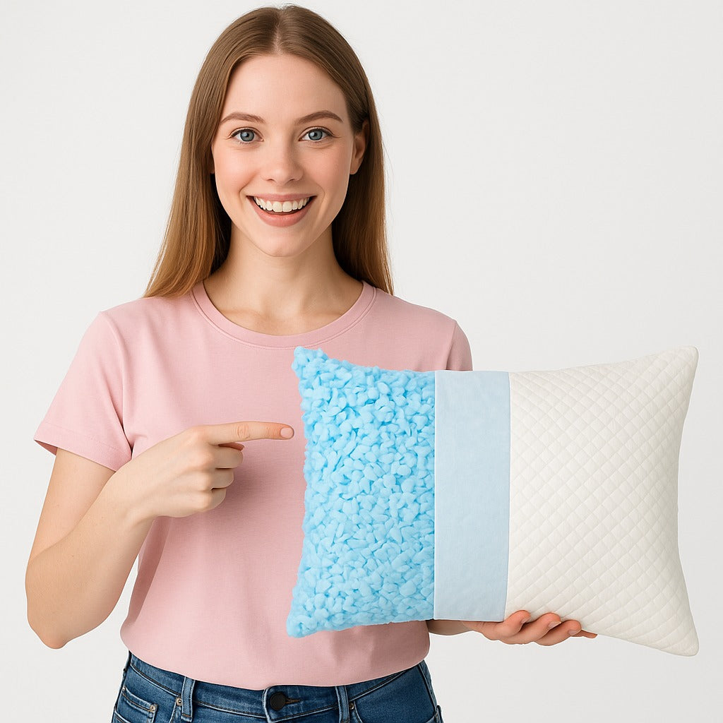 Dreamers® Cooling Memory Foam Pillow